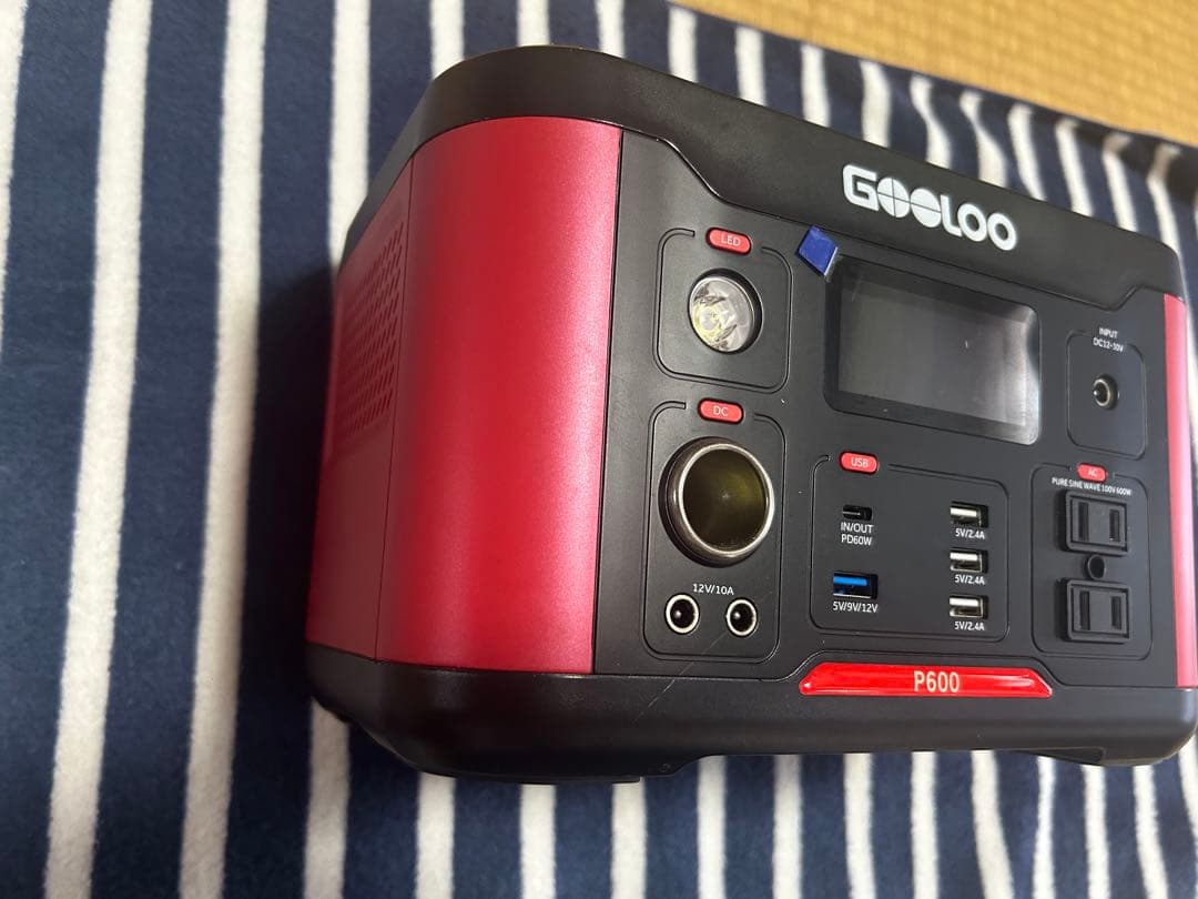 眞*ん様 GOLOO ポータブル電源 + ソーラーパネル