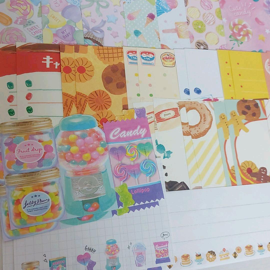 【おすそ分け】お菓子柄セット