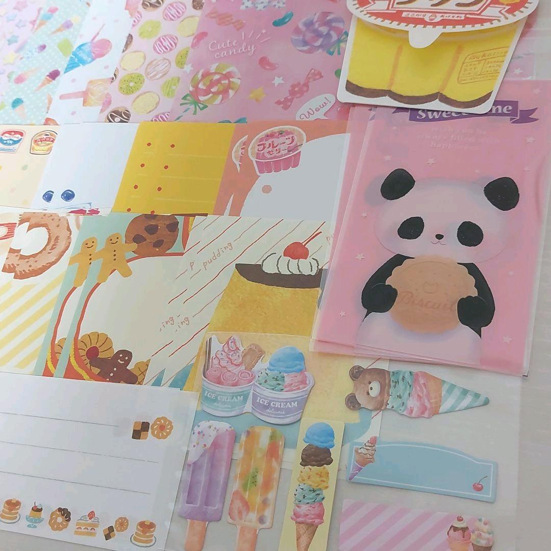 【おすそ分け】お菓子柄セット