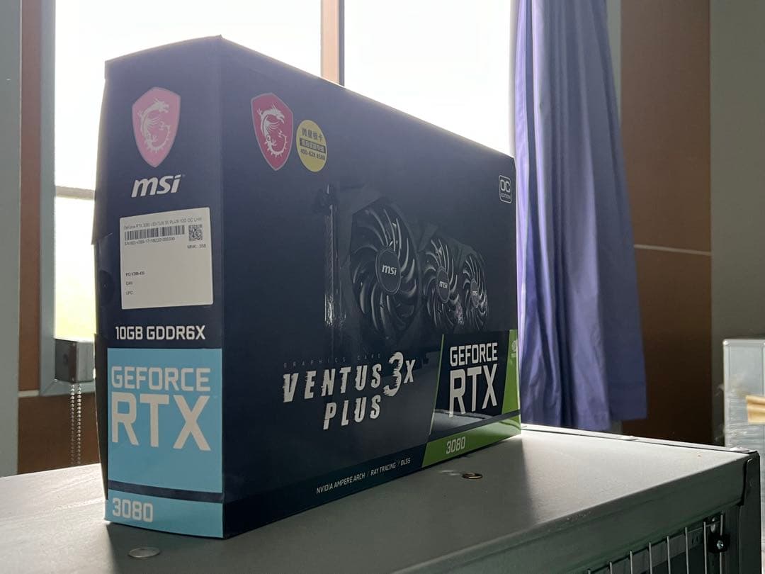 グラフィックボード・グラボ・ビデオカード MSI GeForce RTX 3080 Ventus 3X Plus OC