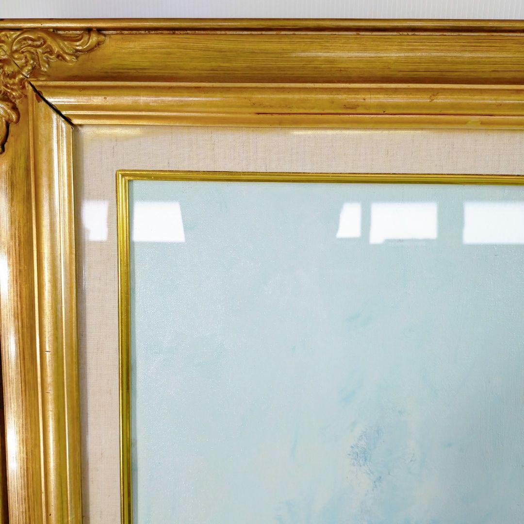 アルフレッド・カンデラ　油絵　スペイン画家　額装　インテリア