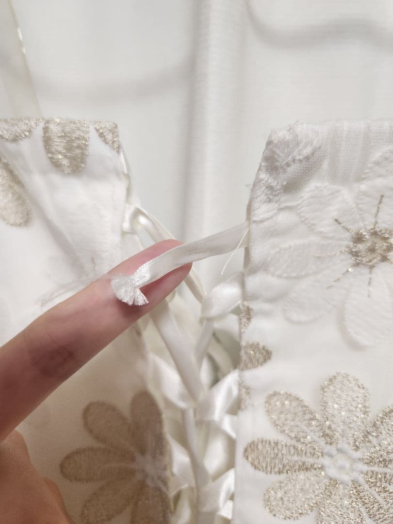 ROBE de FLEURS♡M♡フラワーレース×リボンワンショルダーミニ♡