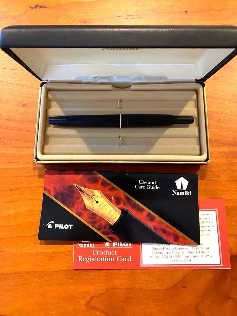 超希少 Namiki 多面体キャップレス万年筆 未使用品 コレクターアイテム