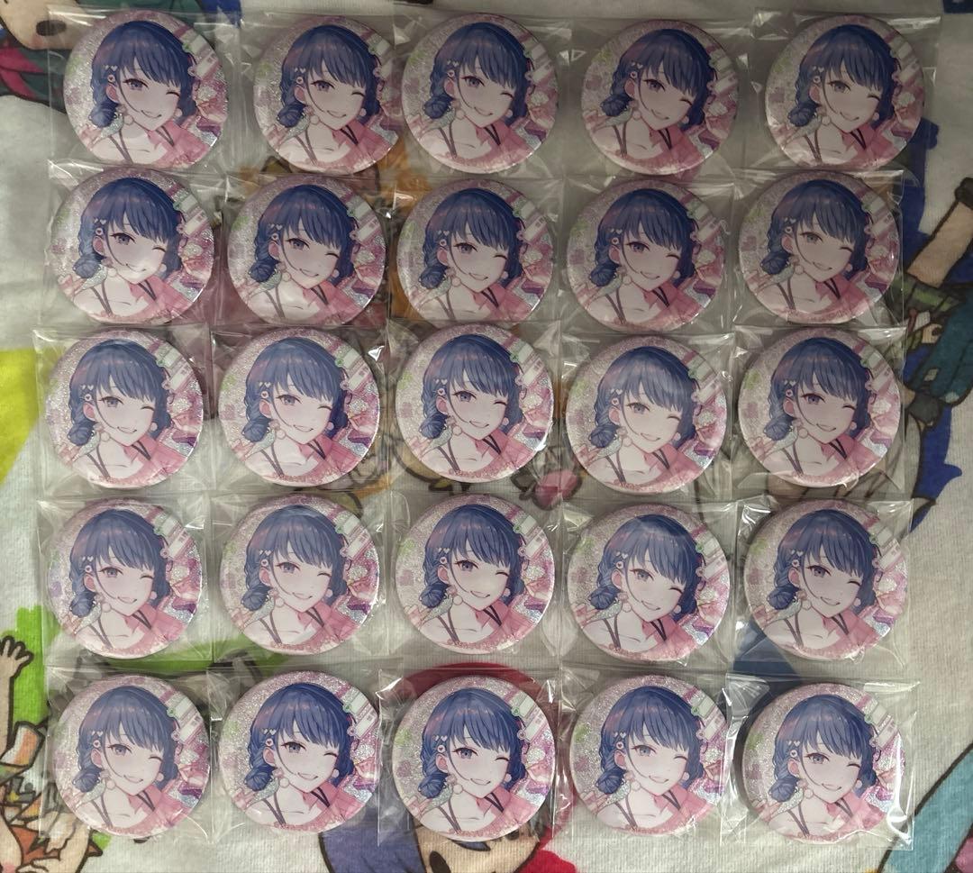 プロセカ 桐谷遥 グリ缶 缶バッジ 46B