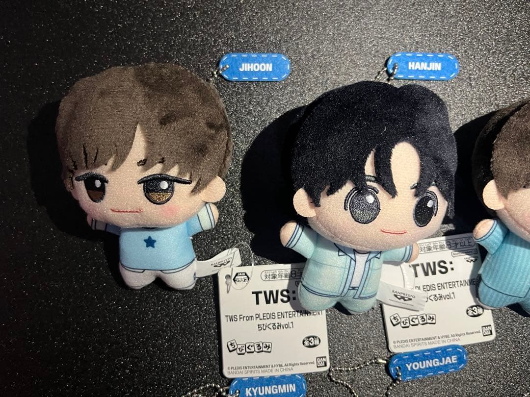 TWS ちびぐるみ 全6種セット ナムコ限定 ハンジン他