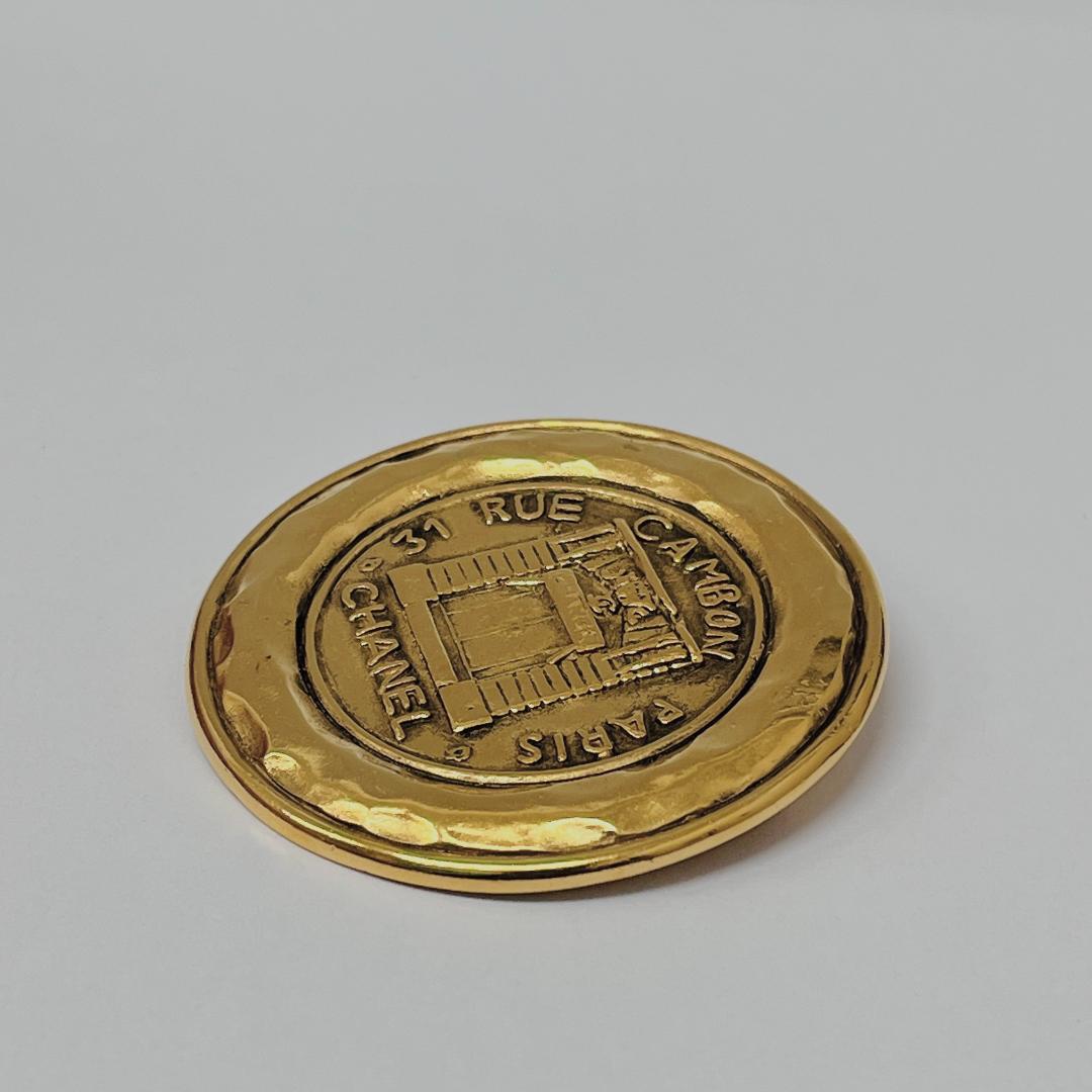 CHANEL ブローチ カンボン 1150