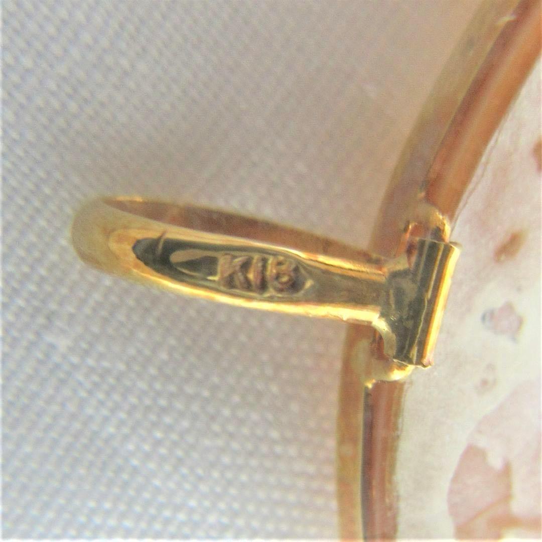 カメオシェルブローチ K18 (18金)ゴールド 大きめ重さ16.8g 05ar