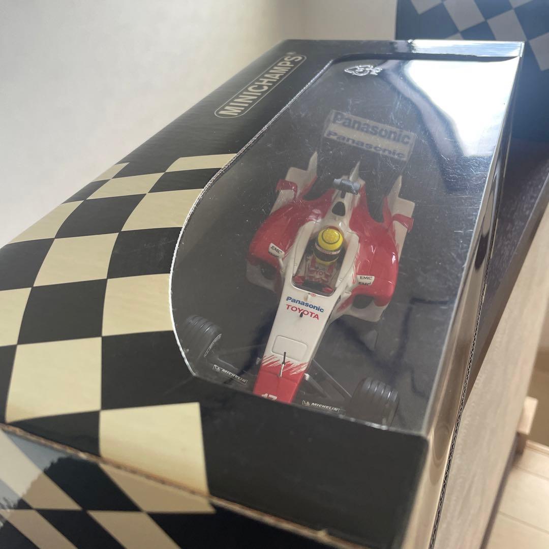 限定　未使用　ミニチャンプス　1/18 パナソニックトヨタレーシング　2005