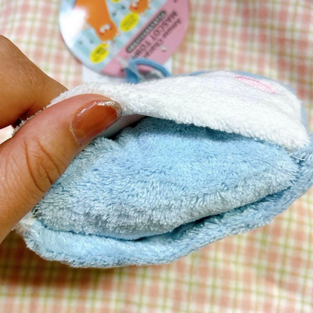 アミュキャラマスコットタオル　アイスくん　2way ハンドタオル　収納可能