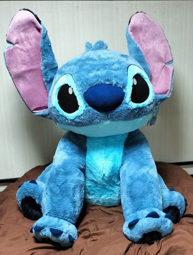 スティッチ コストコ 特大ぬいぐるみ（ブランケット入り）
