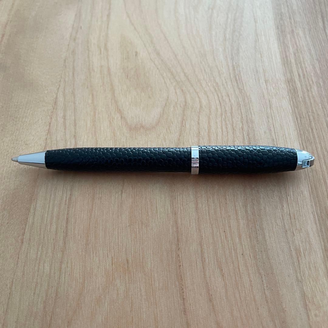 【美品】イタリア製 デリブリス de Libris ボールペン ブラック ミラノ