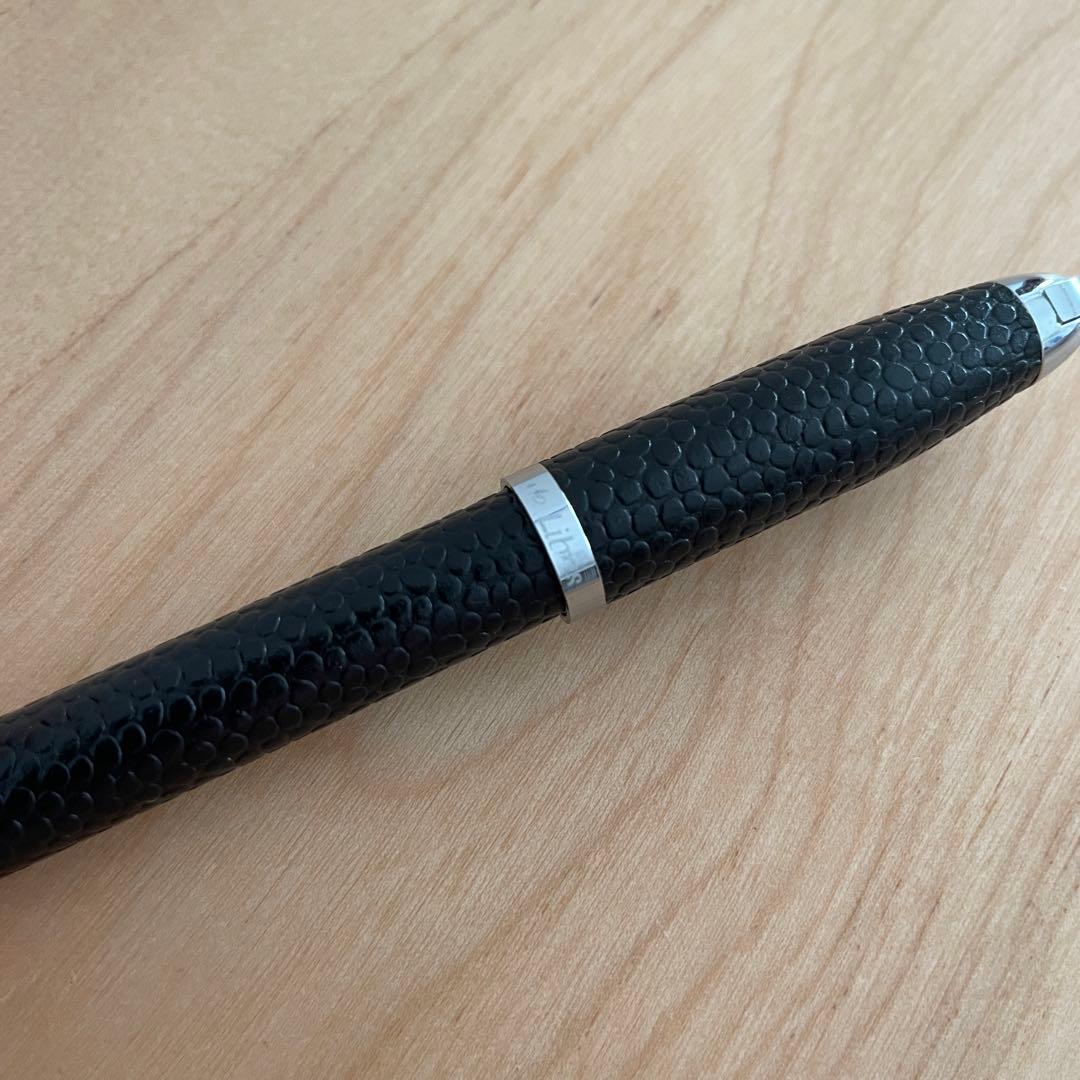 【美品】イタリア製 デリブリス de Libris ボールペン ブラック ミラノ