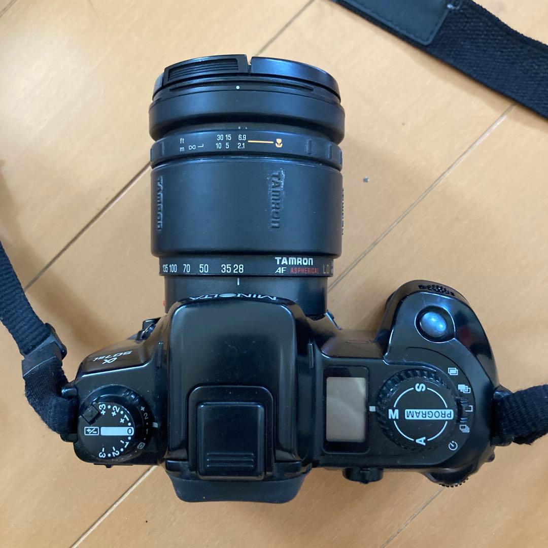 MINOLTA α 507si フィルム一眼レフカメラ　レンズ2本セット