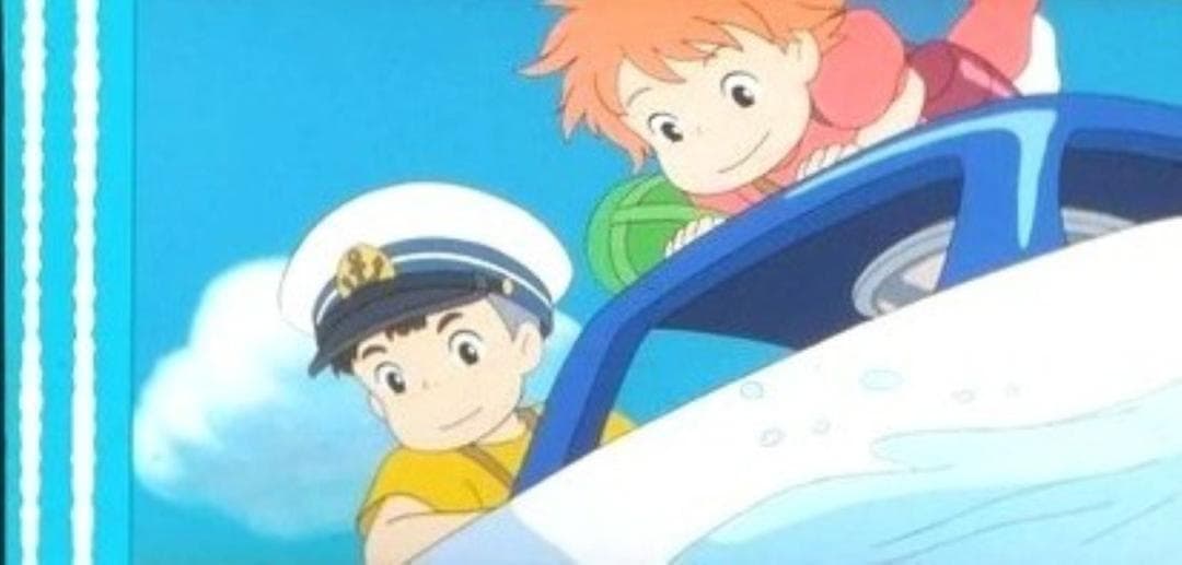 崖の上のポニョ 35mmフィルム 連続５コマ 奈良柚莉愛 山口智子 長嶋一茂