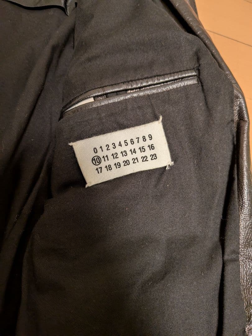 マルタンマルジェラ　ラムレザーA2フライトジャケット　4ポケットレザージャケット