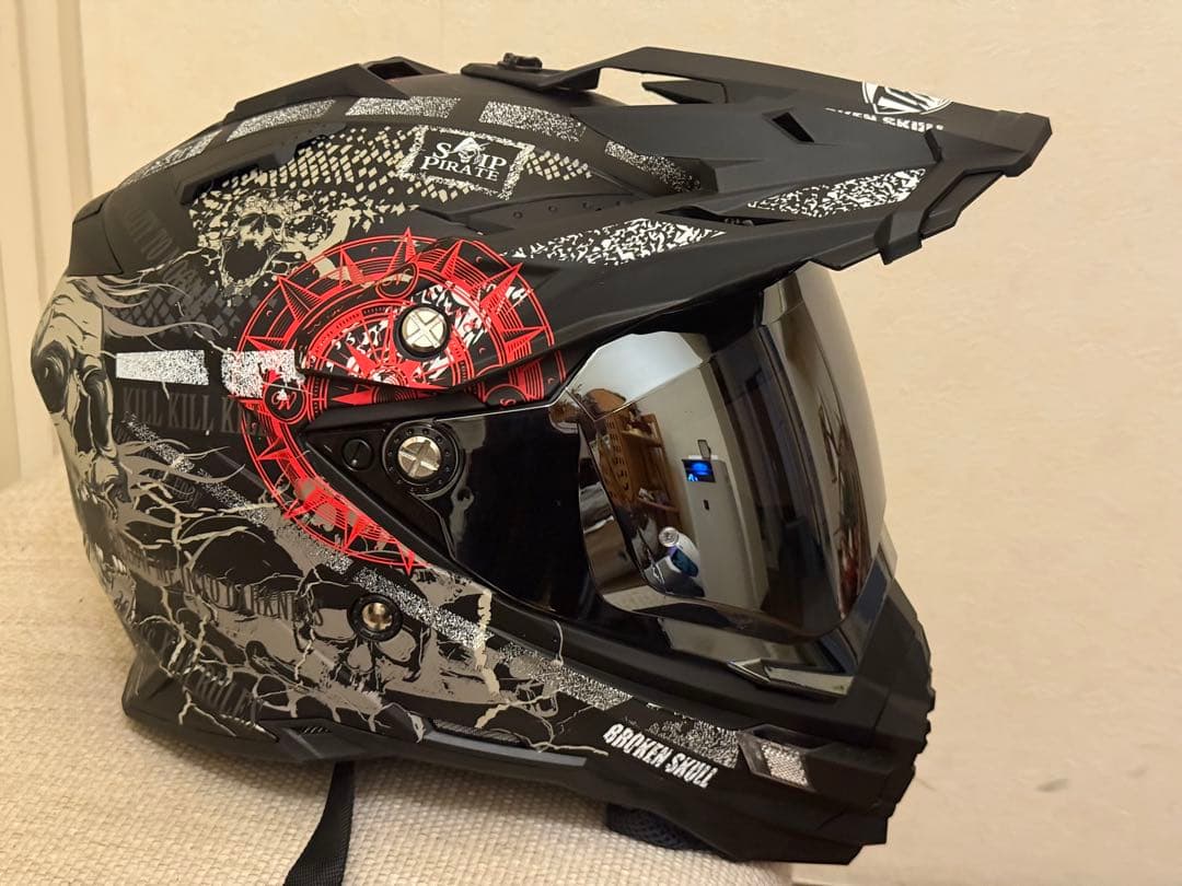 THH TX-27 XL スカルデザイン ヘルメット