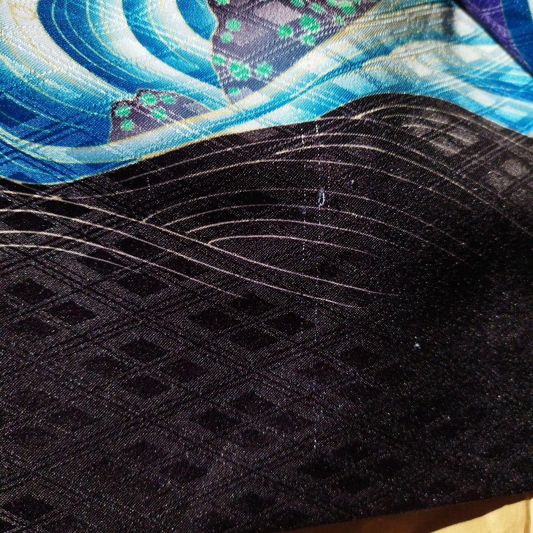 グリーン系の羽織りに金の袴が格好良い☆男の子七五三５歳