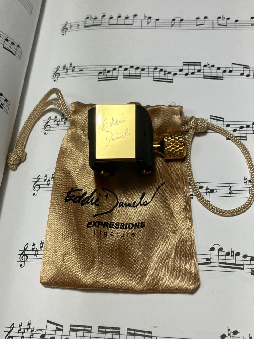 Eddie Daniels エクスプレッションズ　リガチャー アルト　金メッキ