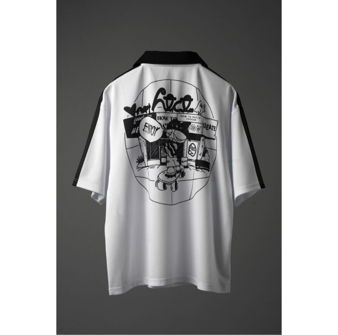 UVERworld【TAKUYA∞の創り方】フットボール Tシャツ/ホワイト L