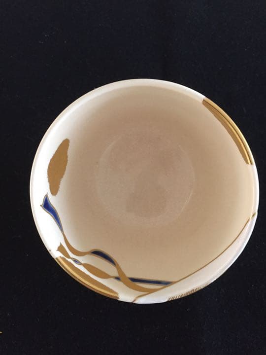 茶道具 仁清 風神 茶碗 御室窯 共箱 共布