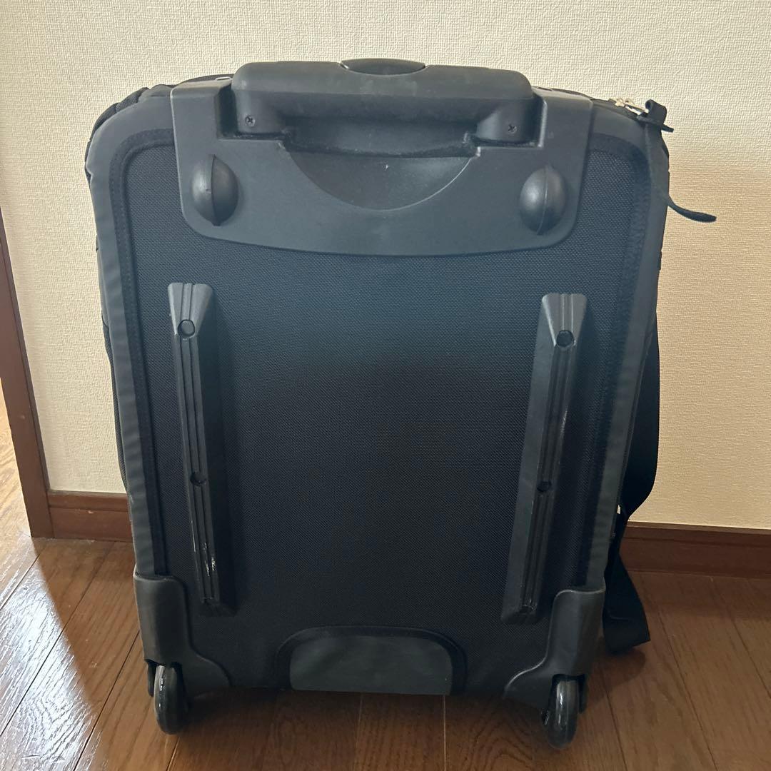 GREGORY 黒 キャリーケース　キャスター付き