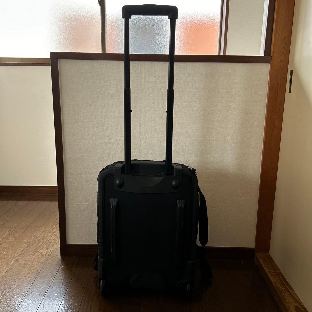 GREGORY 黒 キャリーケース　キャスター付き
