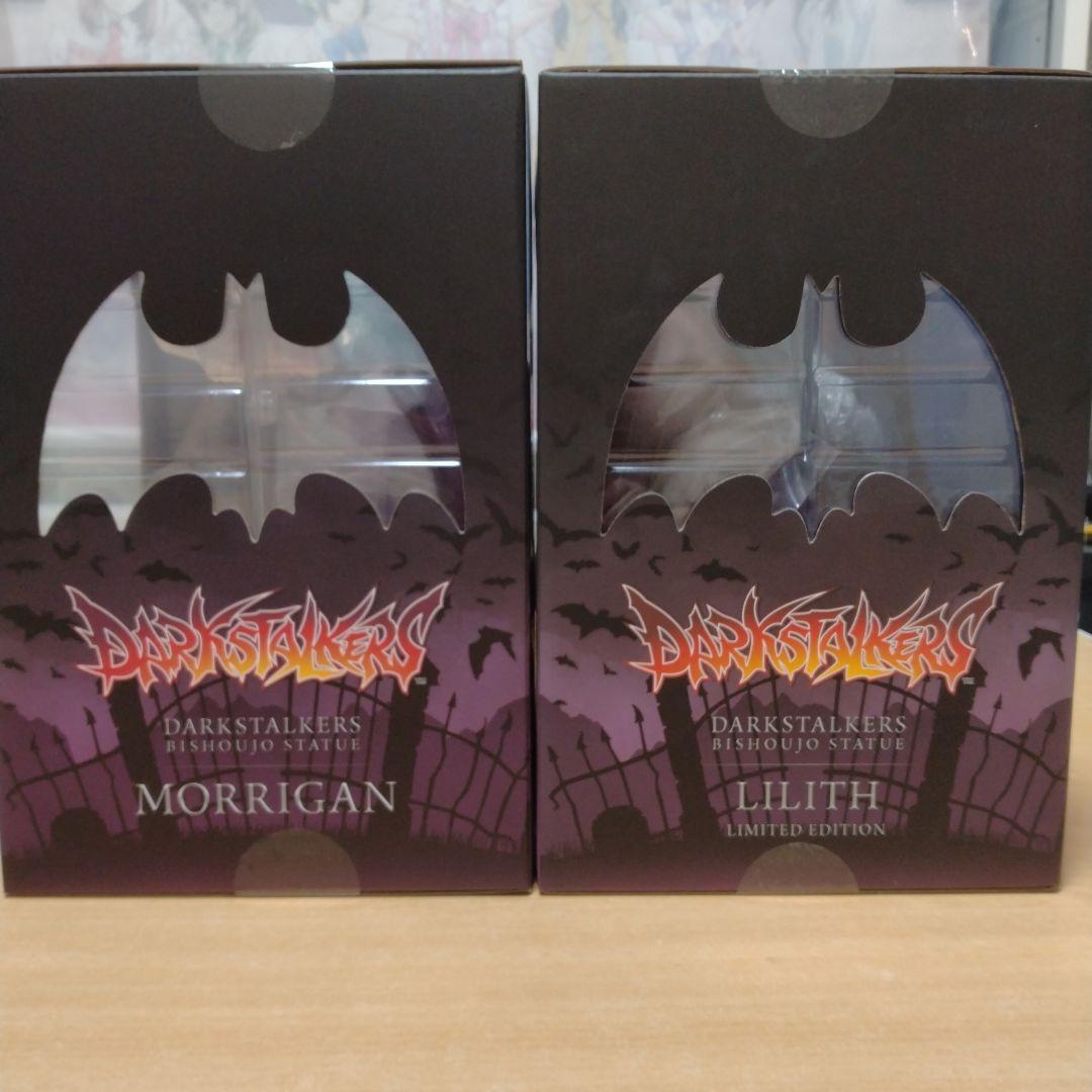 ヴァンパイア、モリガン&リリス2点セットフィギュア