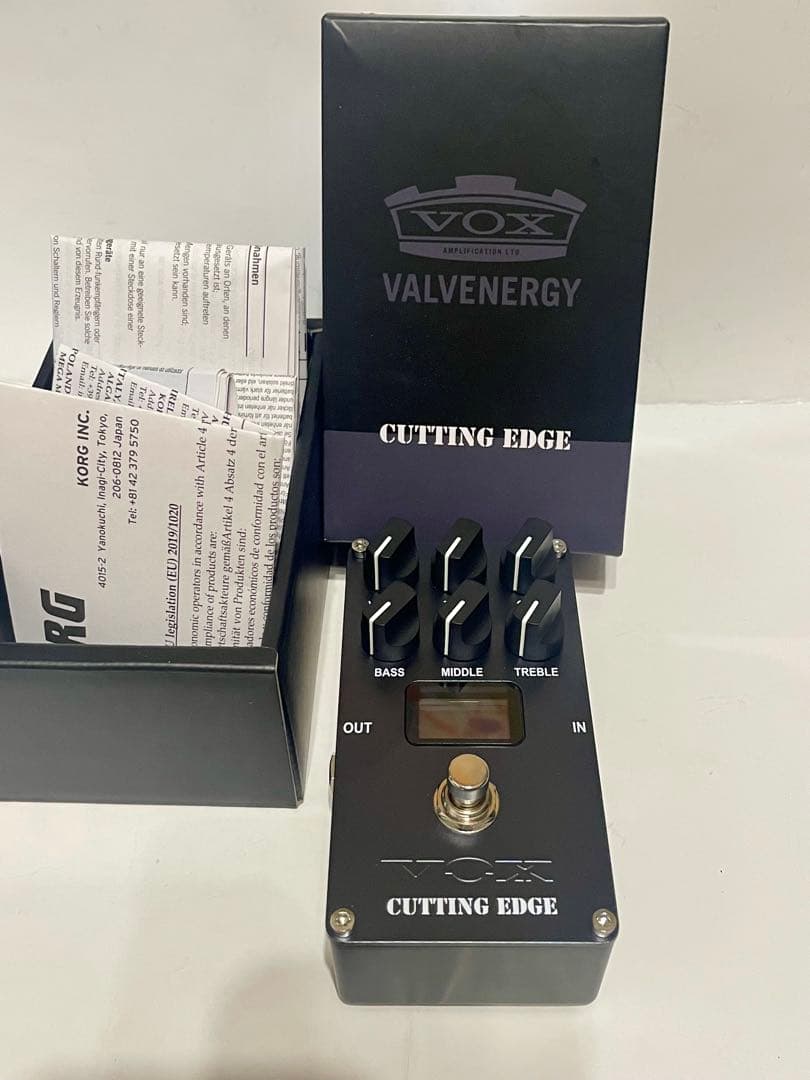 CUTTING EDGE　VOX ディストーション　エフェクター　プリアンプ