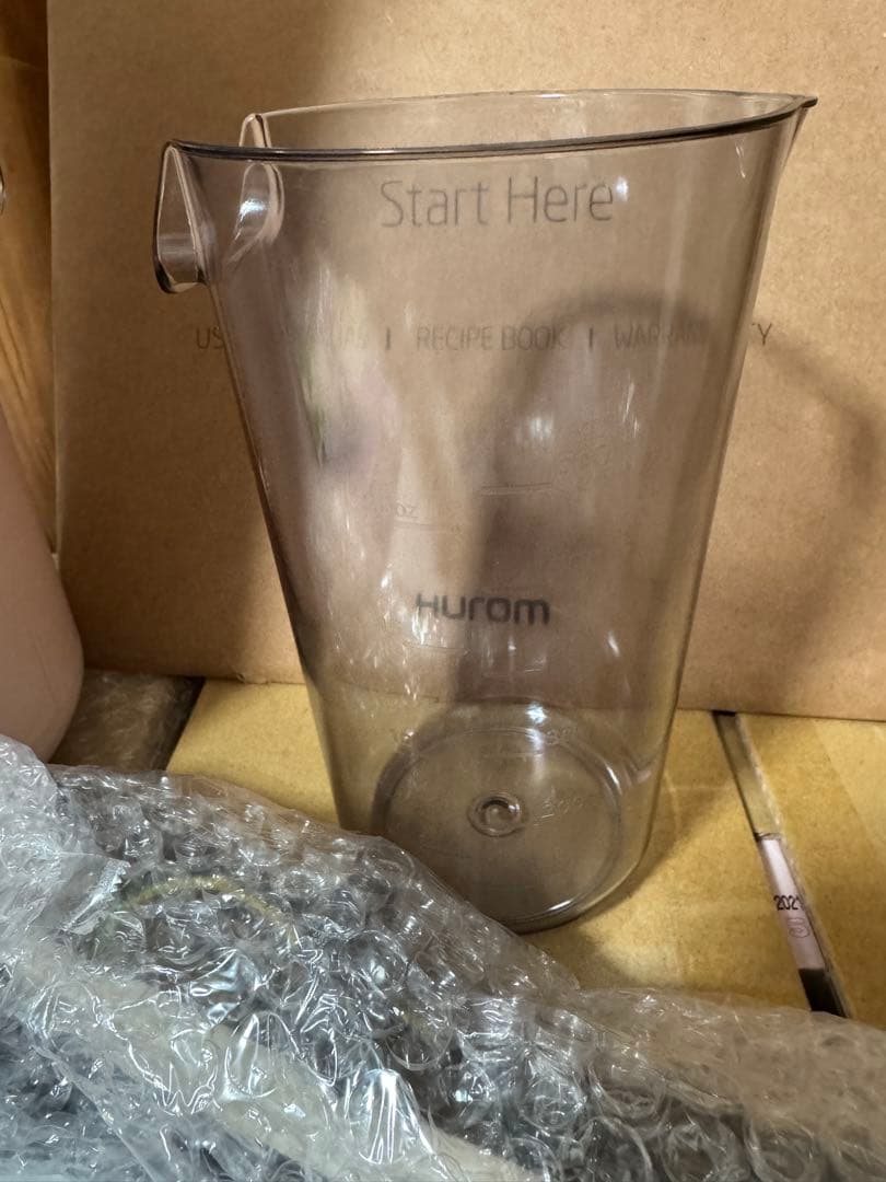 HUROM ヒューロム ミキサー スロージューサ H310A ピンク