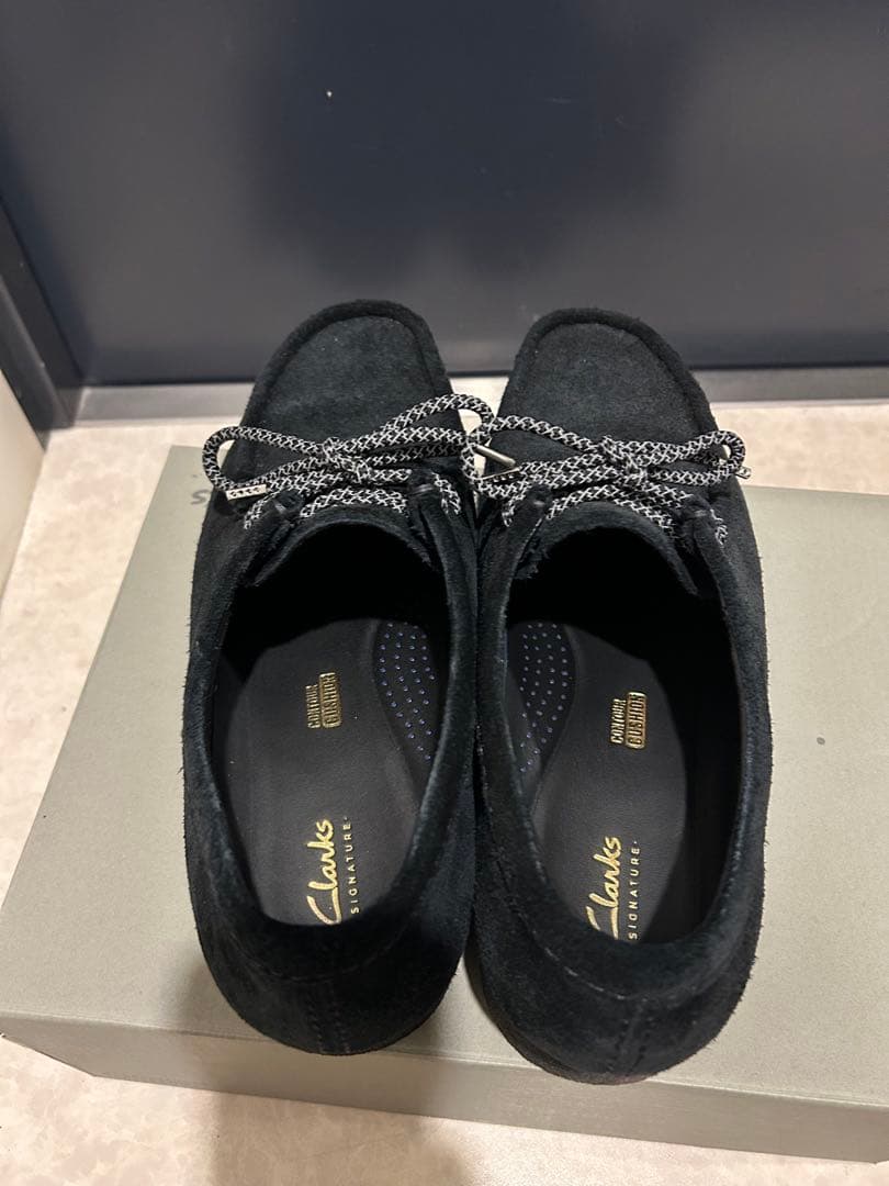 【美品】Clarks wallabee evo wp 27cm ワラビー