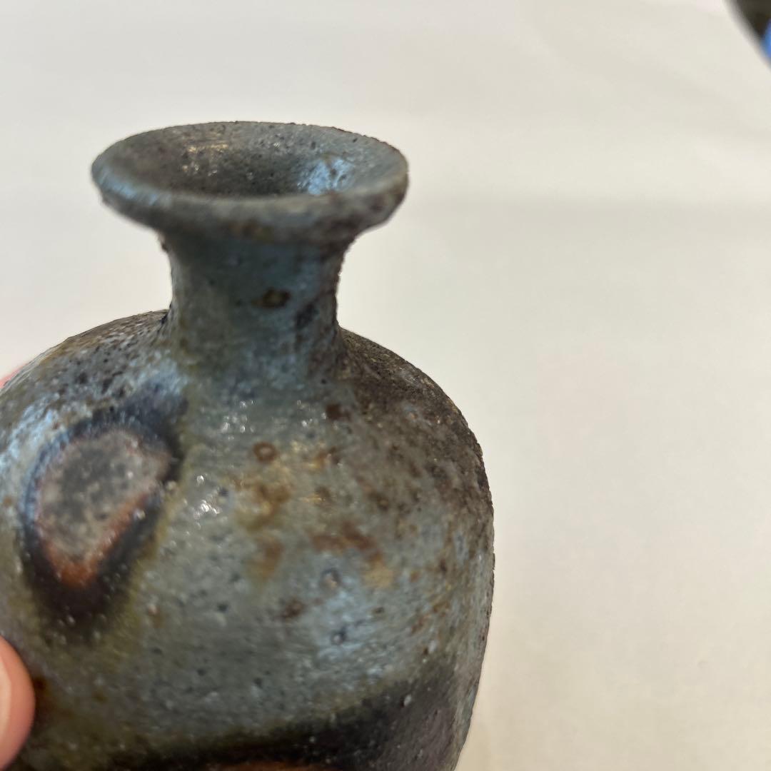 『値引き』【ビンテージ】徳利 窯変 備前焼　アンティーク品