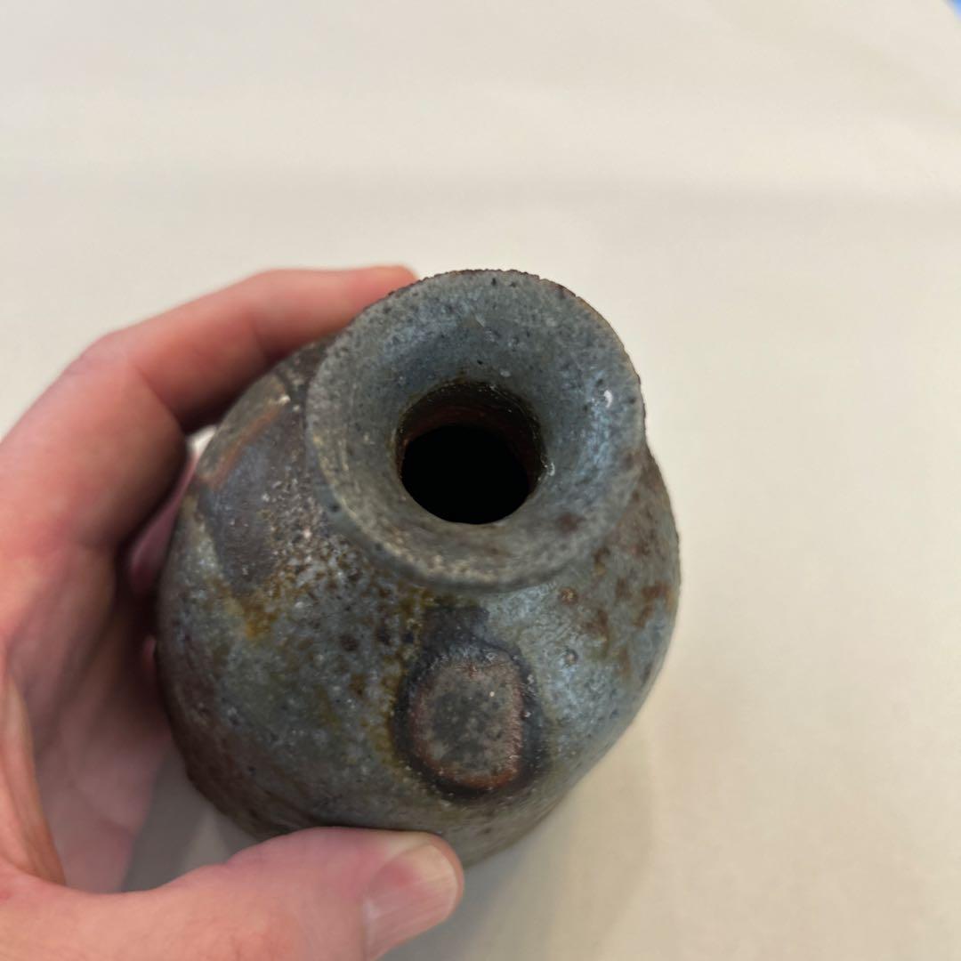 『値引き』【ビンテージ】徳利 窯変 備前焼　アンティーク品