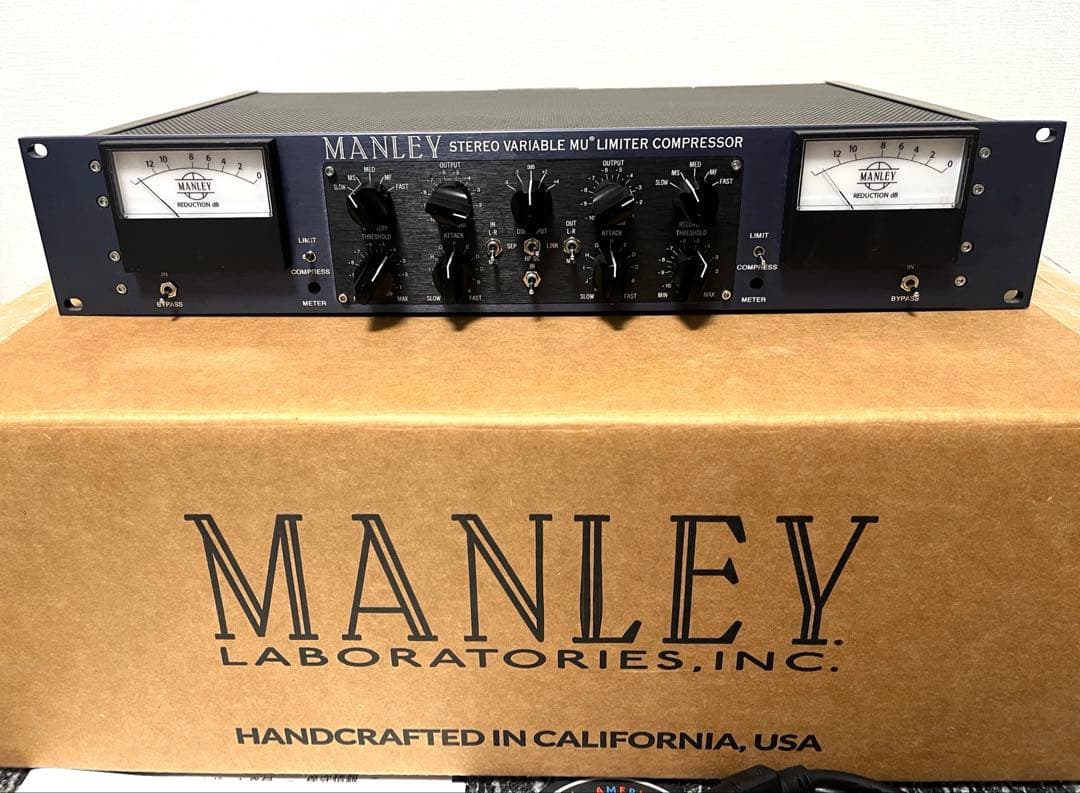 マンレイStereo VariableMU Limiter Compressor
