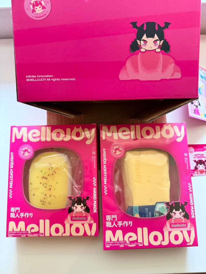 ま*も様 メロジョイ Mellojoy スクイーズ 半熟チーズ ゆずバター