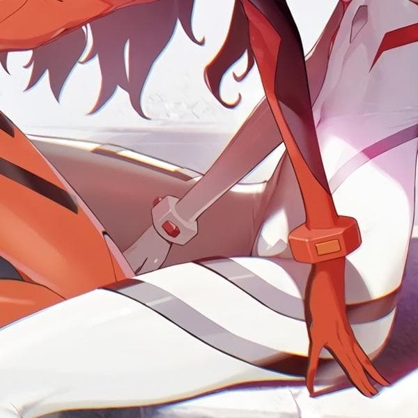 火星第13区　Fate/EVANGELION　凛&アスカ　B2　タペストリー