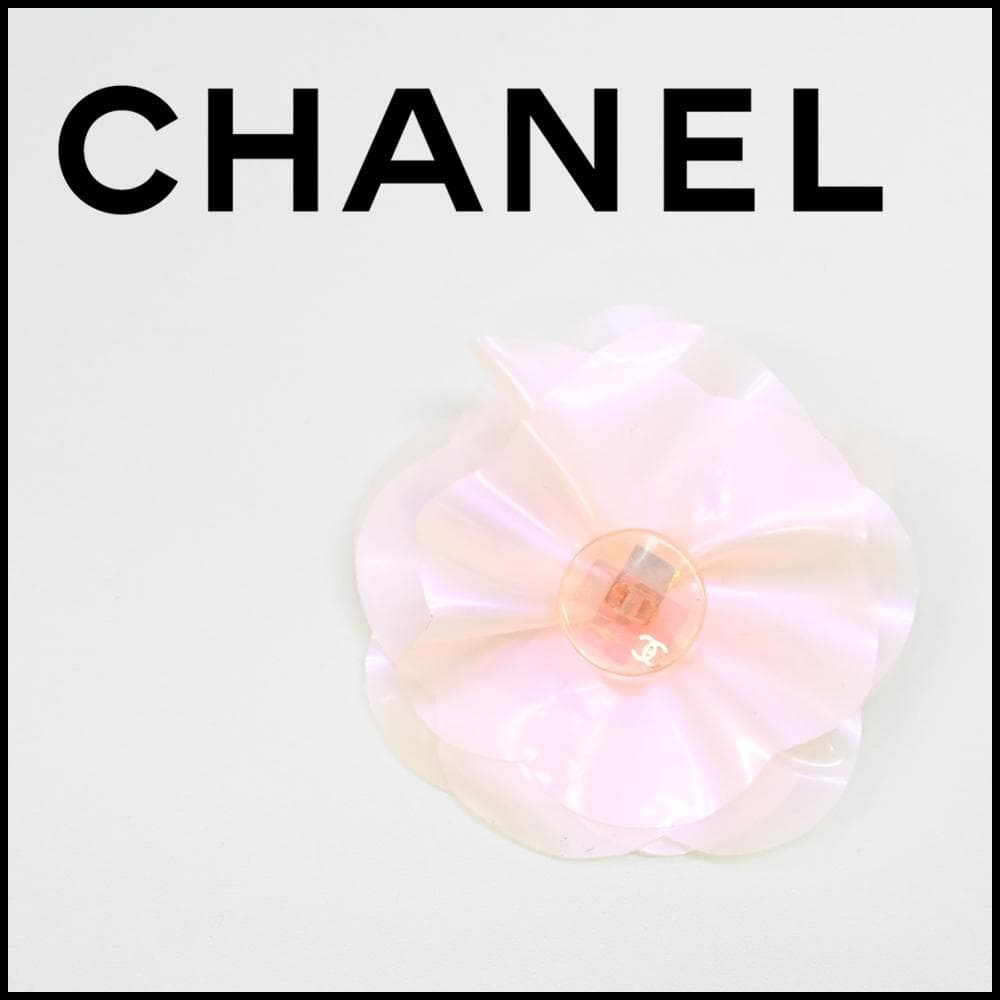 ■ 30344★年 CHANEL シャネル コサージュ カメリア ブローチ