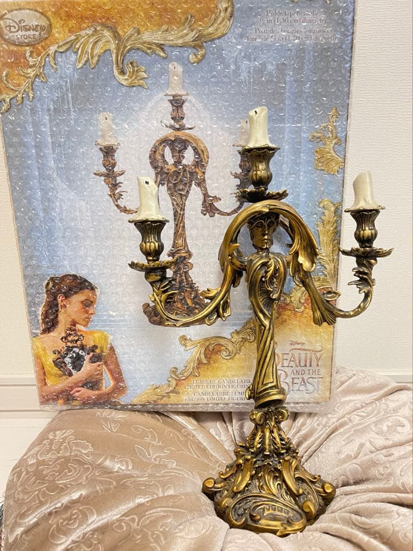 美女と野獣 実写版 ルミエール キャンドルホルダー  世界限定2000個