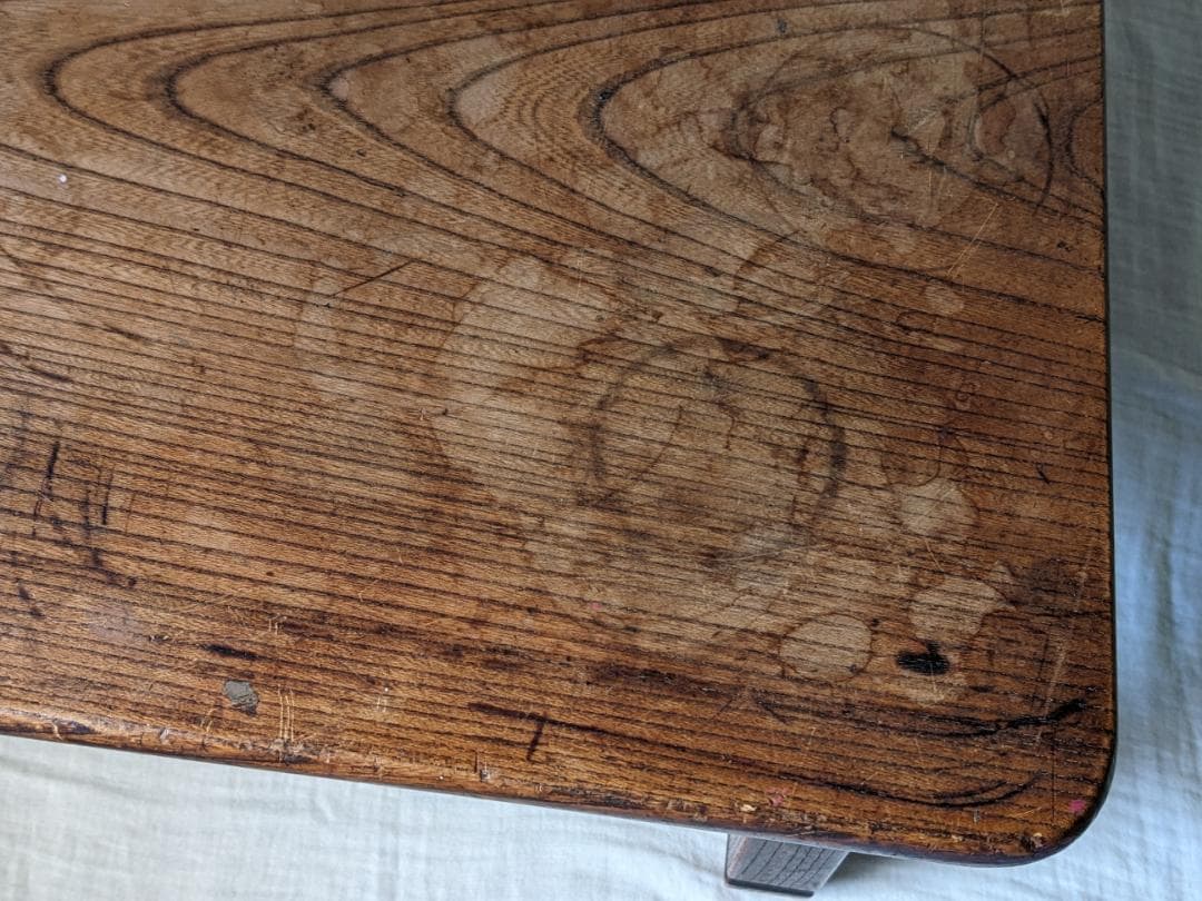 希少　古家具　古い座卓　アンティーク　当時物　ローテーブル　ちゃぶ台