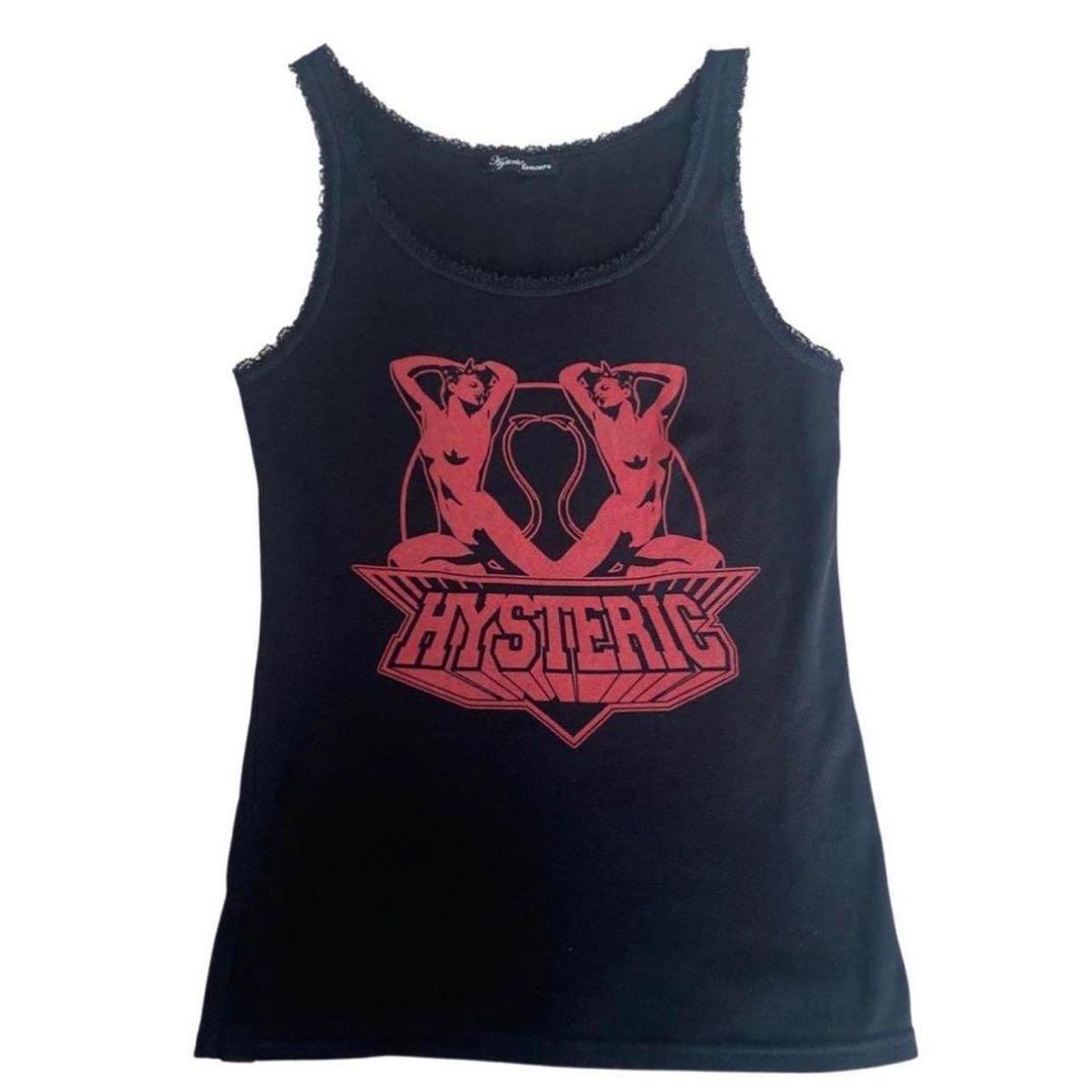 HYSTERICGLAMOUR レア　ヴィンテージ　 ブラック タンクトップ