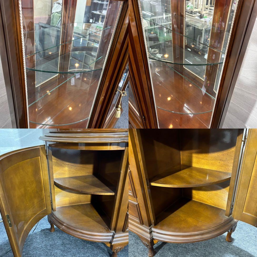 ブリアンツァ 飾り棚 イタリア輸入家具 アンティーク おしゃれ d2289