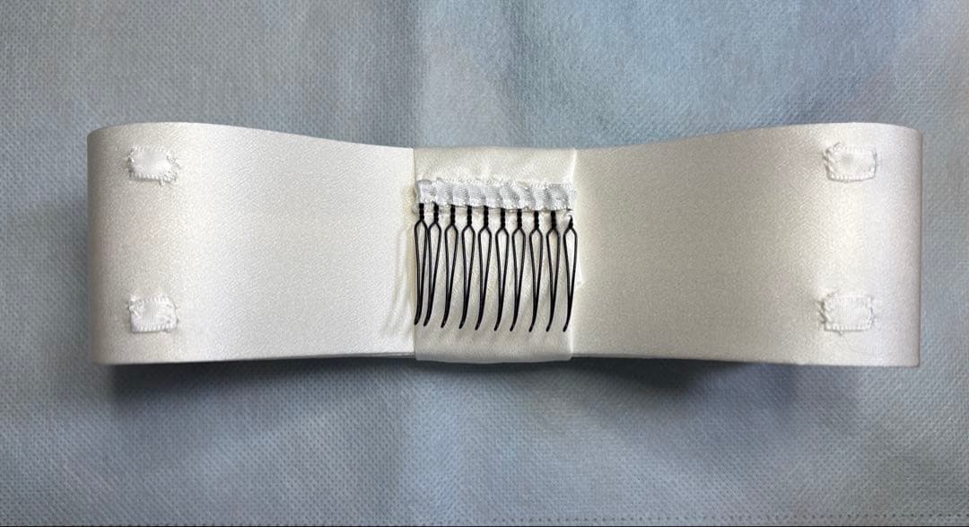 オリジナル♡シルク100%のリボンボンネ　ご希望のサイズでお作りします