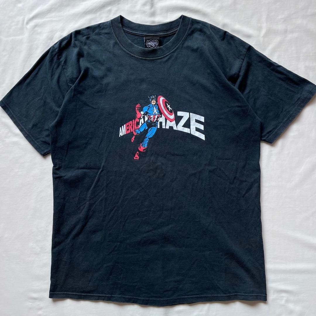 ERIC HAZE キャプテンアメリカ Tシャツ 90s