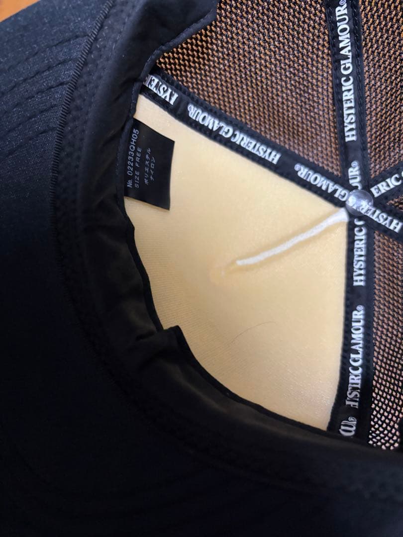 みちながヒステリックグラマーメッシュキャップ