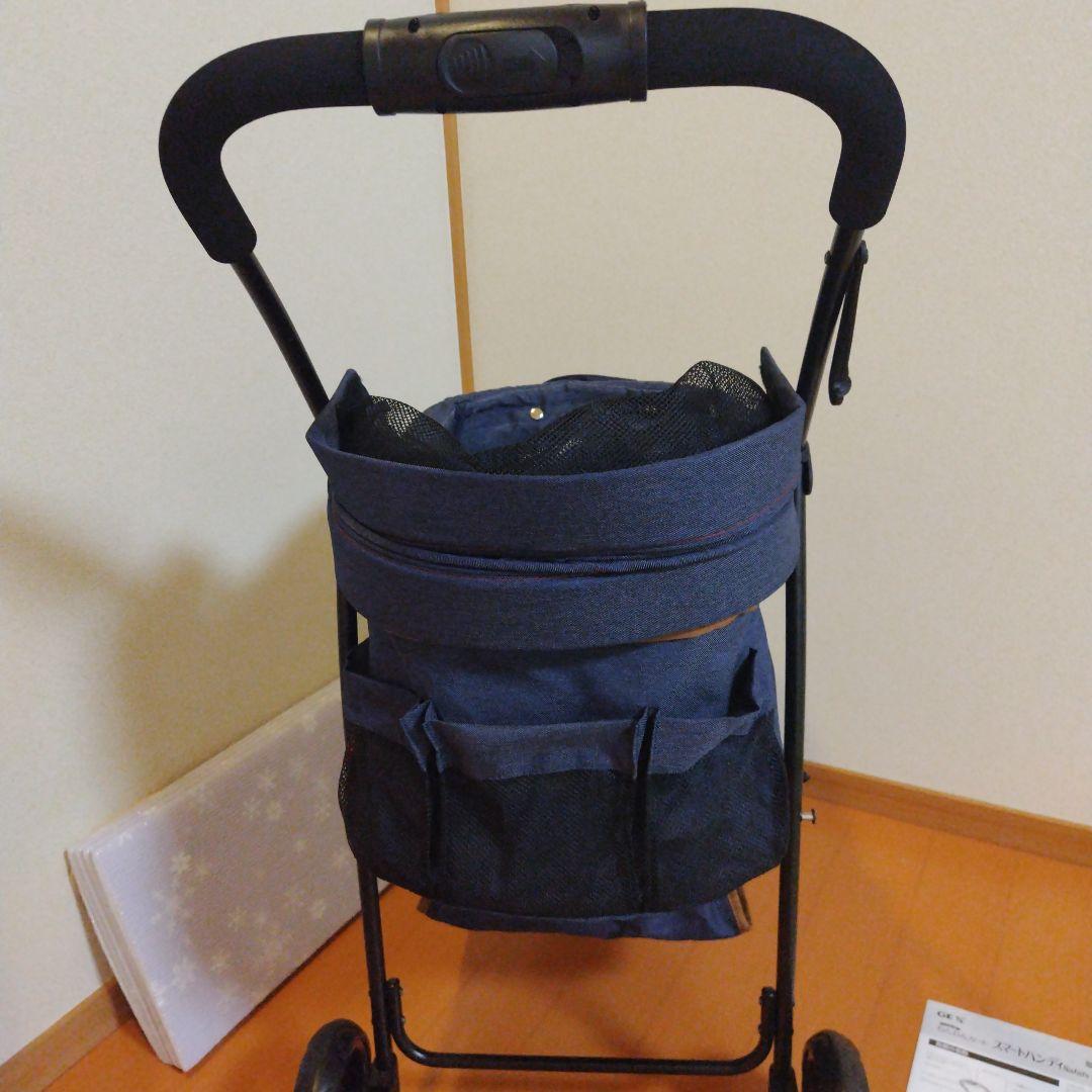 デニム調 中型犬 ペットカート