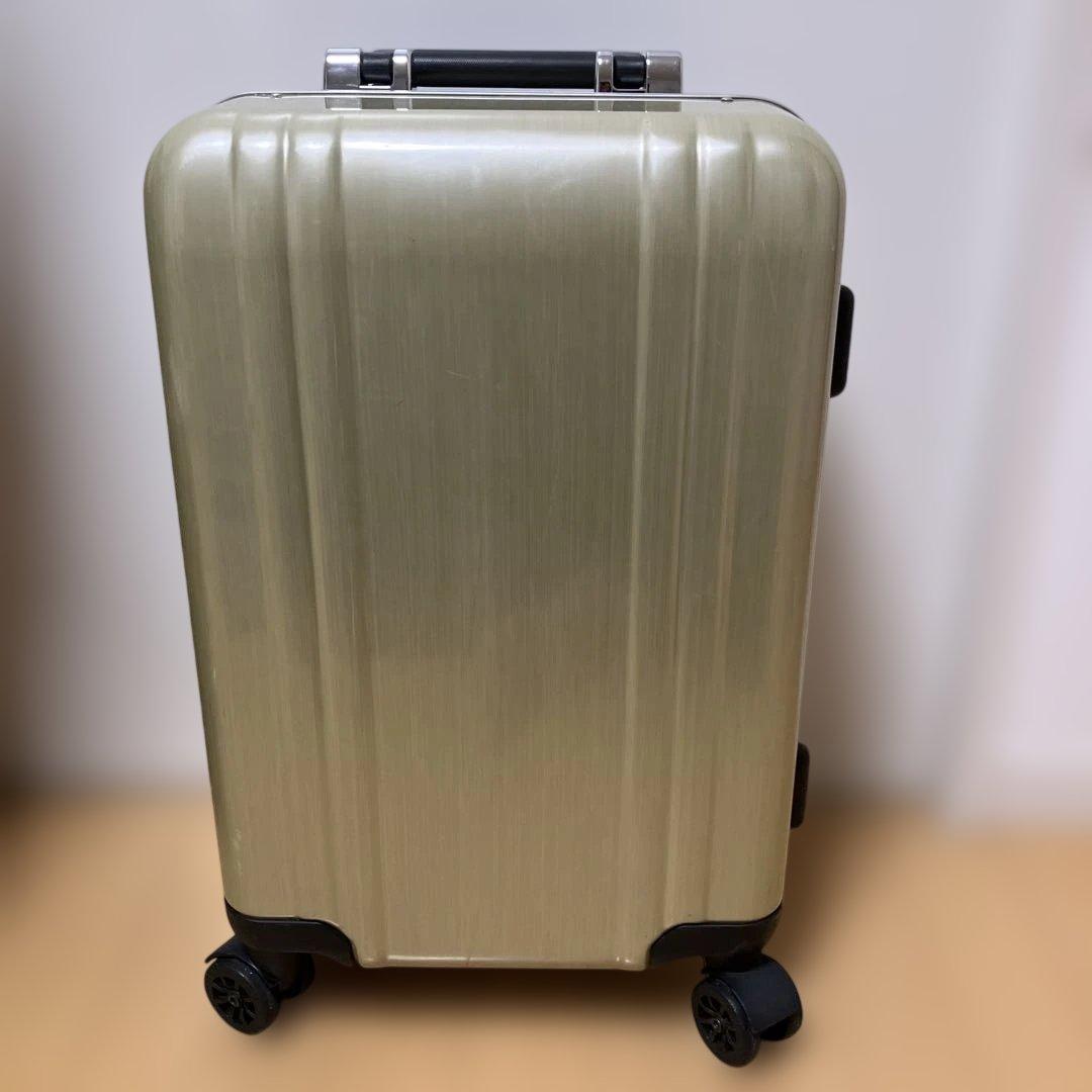 う*ま様 ゼロハリバートン キャリーケース アルミ コーティング 機内 持込 サ