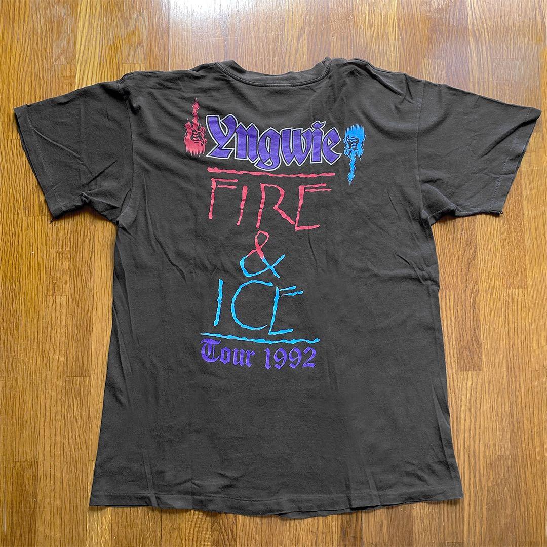 YNGWIE MALMSTEEN 92年ツアーTシャツ