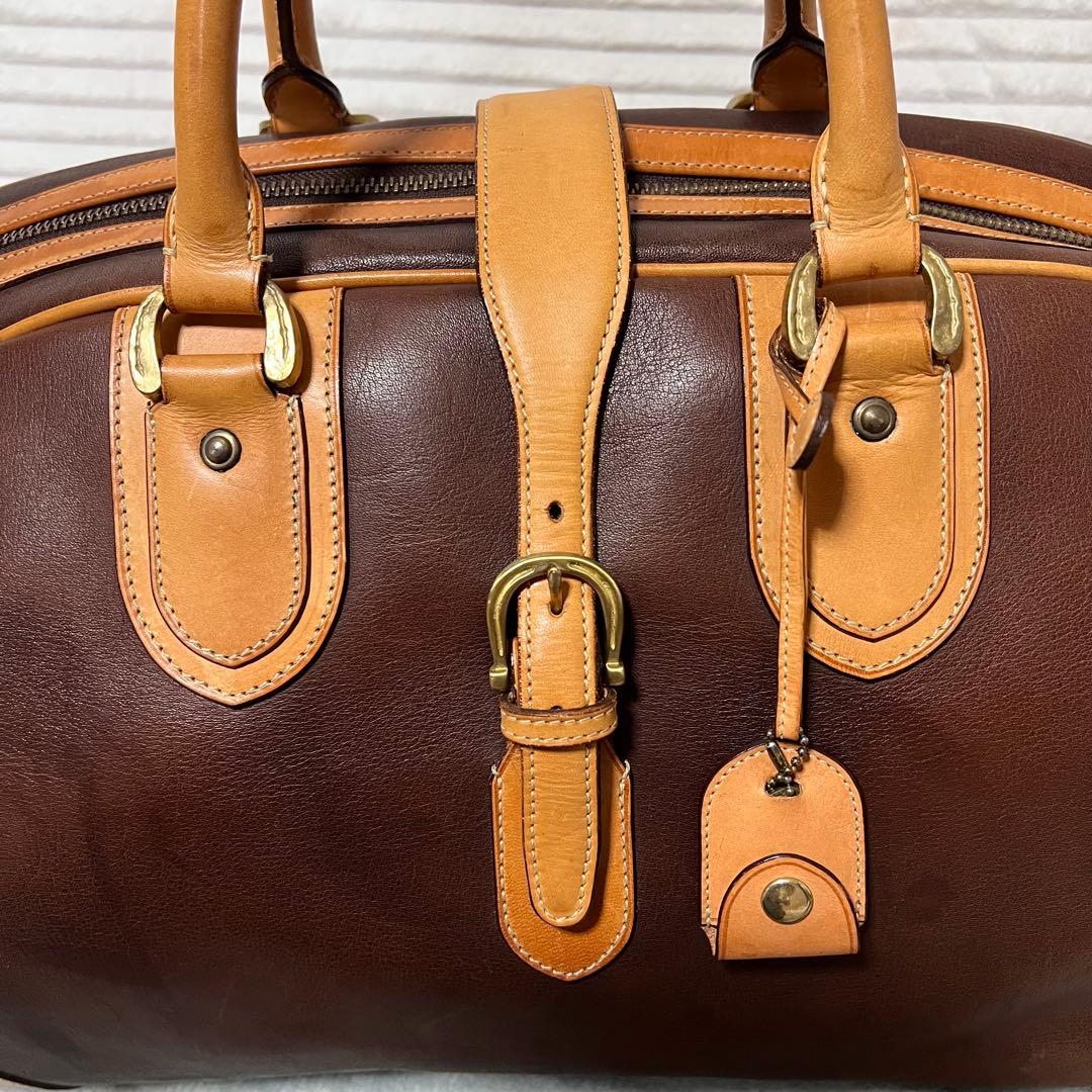 ソメスサドル SOMES SADDLE 2way ボストンバッグ 本革 茶