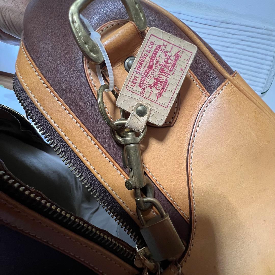 ソメスサドル SOMES SADDLE 2way ボストンバッグ 本革 茶