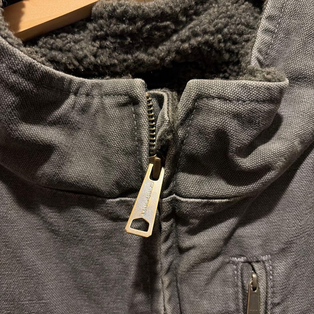 Carhartt グレー ジップアップベスト