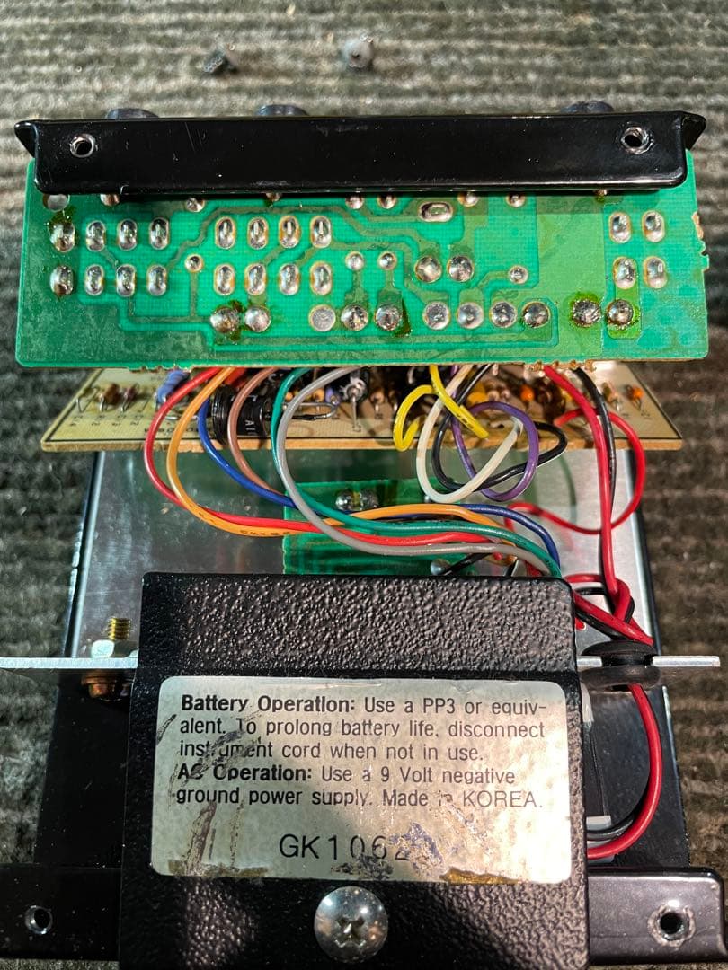 Marshall The Guv'nor ギターエフェクター　Modあり